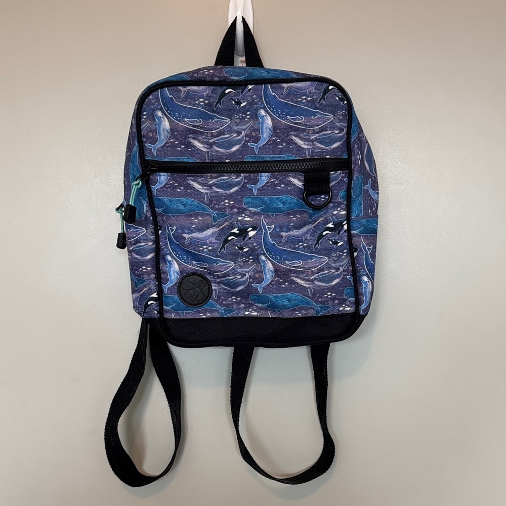 Sipsy Wilder Tablet mini backpack in Ocean Song print
